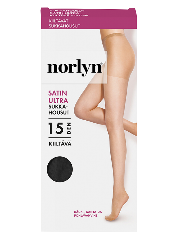 Satin Ultra sukkahousut 15 den pakkaus