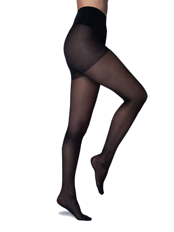 Support sukkahousut 20 den black