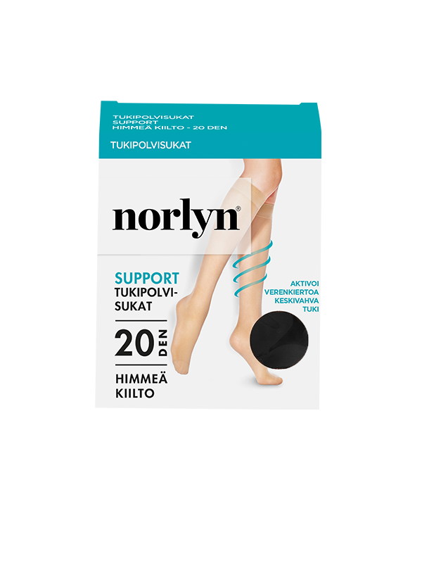 Support polvisukat 20 den