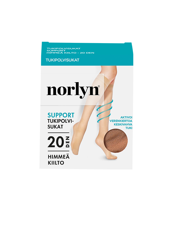 Support polvisukat 20 den