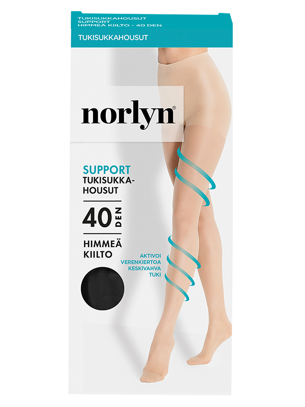 Support sukkahousut 40 den