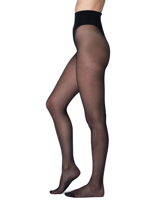 Comfy sukkahousut 20 den black jalkakuva