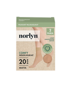 Comfy nilkkasukat 20 den 2-pack