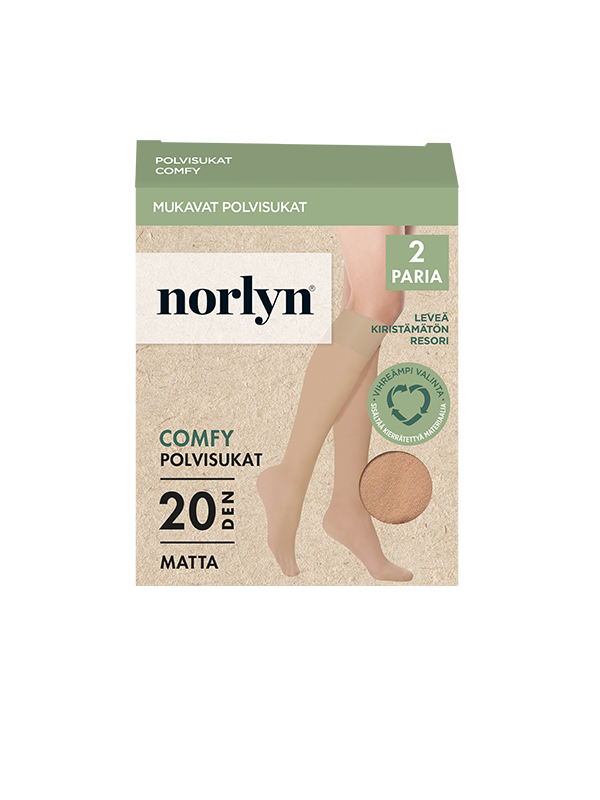 Comfy Polvisukat 20 den 2-pack