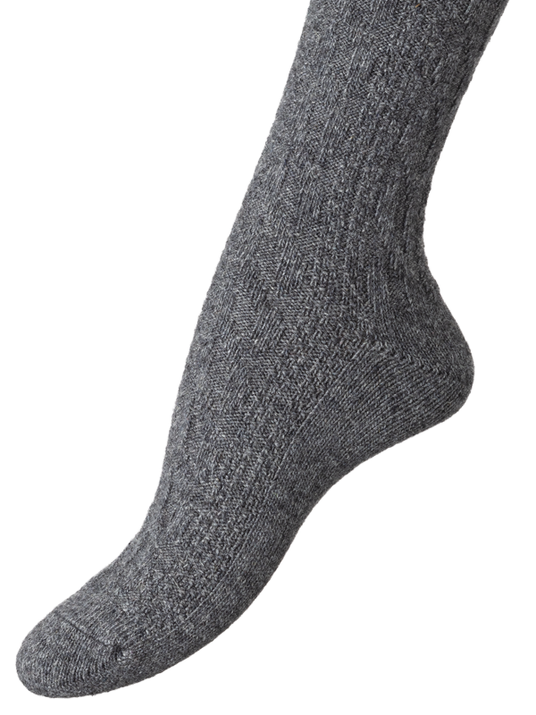 Villasukat Grey Melange