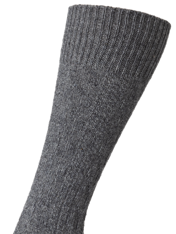 Villasukat Grey Melange