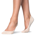 Comfy no-show steps 2-pack powder