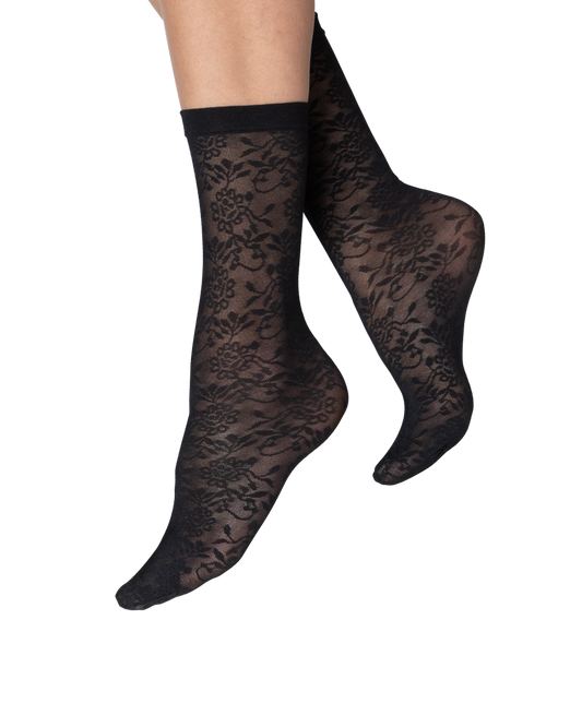 Tuotekuva Lace Flowers nilkkasukat 30 den