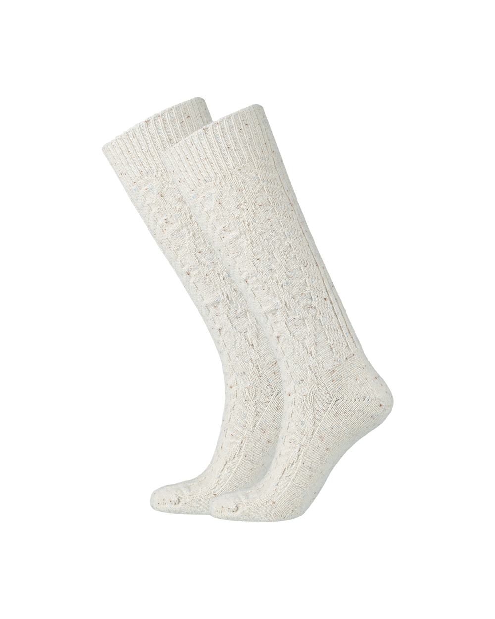 Tuotekuva Villasekoitesukat Beige Neps