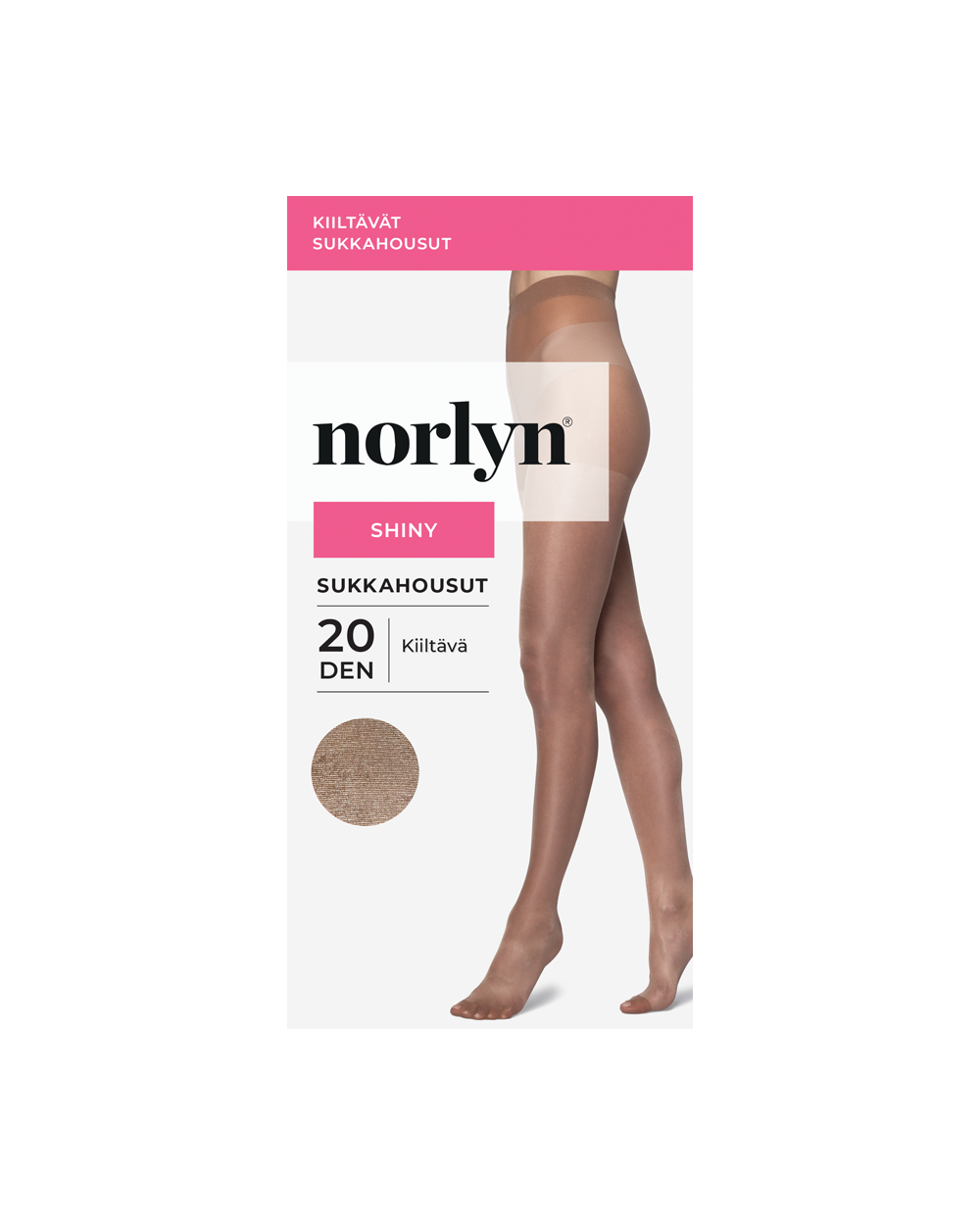 Kiiltävät sukkahousut 20 den