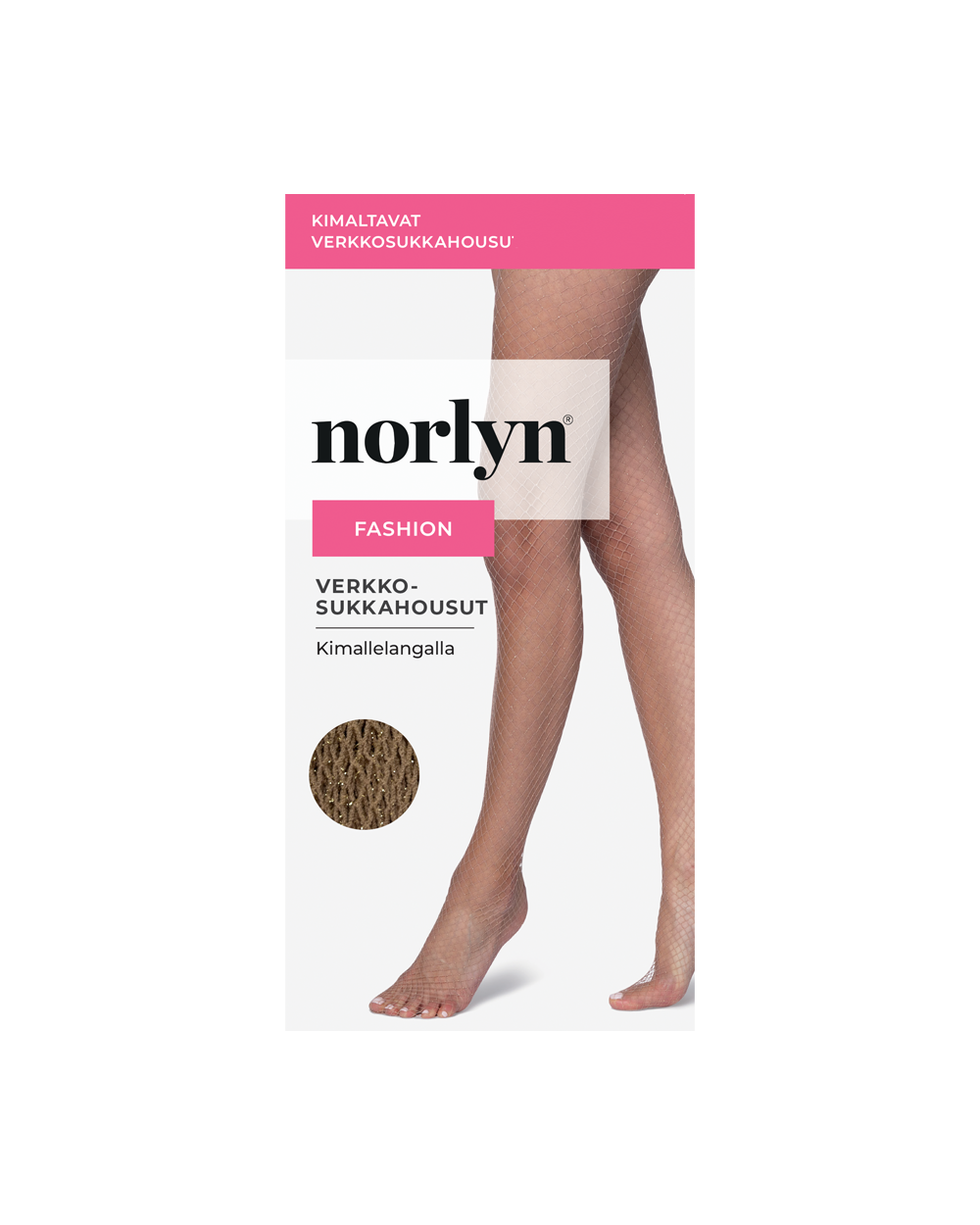 Kimaltavat verkkosukkahousut 20 den