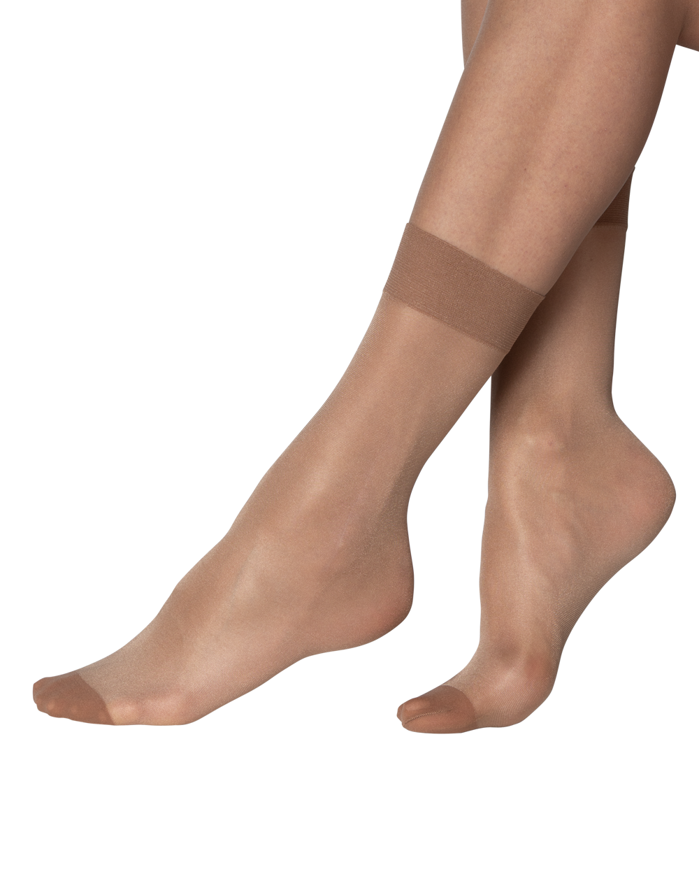 Kiiltävät nilkkasukat 20 den