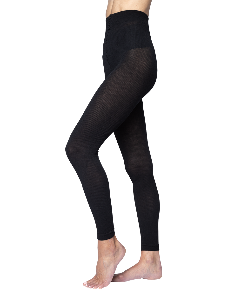 Ribbineulotut villaleggingsit