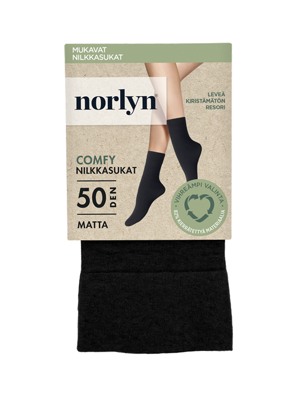 Comfy Opaque nilkkasukat 50 den tuotepakkaus