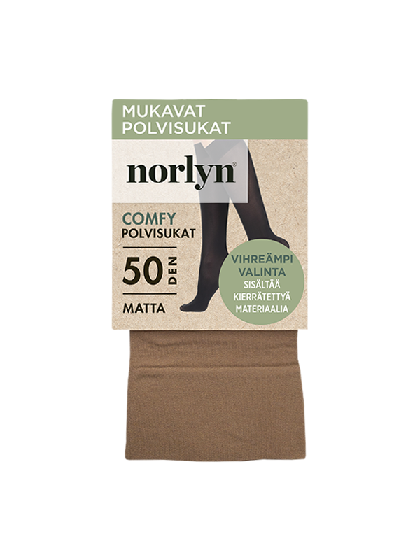 Comfy Polvisukat 50 den powder tuotepakkaus