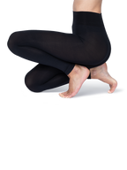 Comfy leggings 100 den black lähikuva
