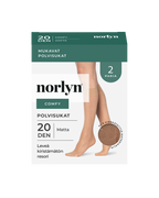 Comfy Polvisukat 20 den 2-pack