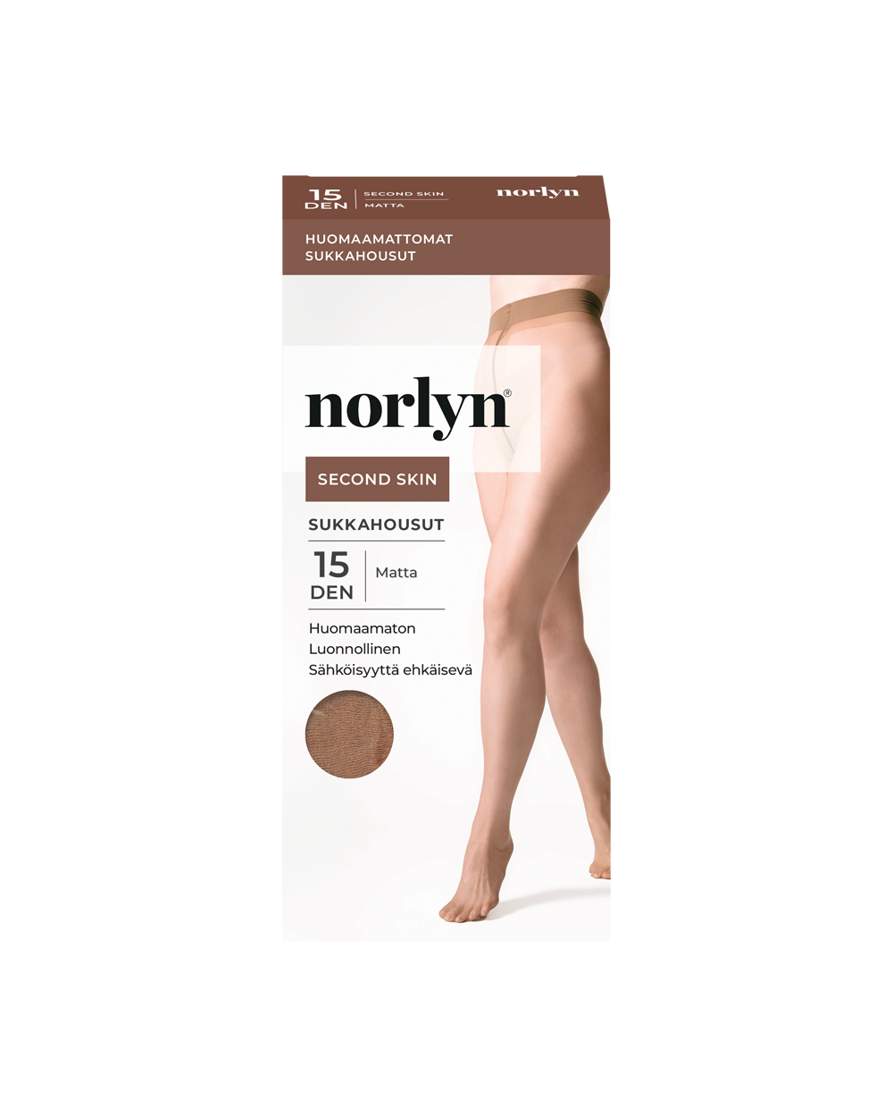 Tuotekuva Second Skin sukkahousut 15 den sun